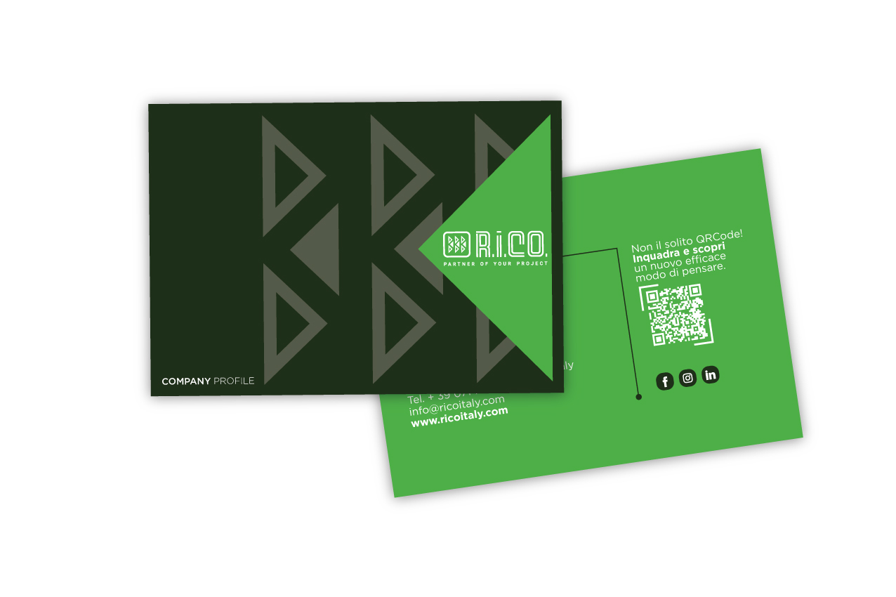 progettazione grafica company profile e testi